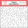 Echo Park Birthday Sprinkles Stencil (BIG262034) (OUTLET)