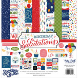 Echo Park Birthday Salutations 12x12 Inch Collection Kit (BIS264016) (OUTLET)