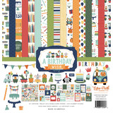 Echo Park A Birthday Wish Boy 12x12 Inch Collection Kit (BWB297016) (OUTLET)