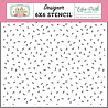 Echo Park Confetti Explosion Designer Stencil (BWG296035) (OUTLET)
