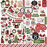 Echo Park Christmas Magic 12x12 Inch Element Sticker (CM254014) (OUTLET)