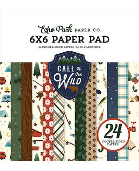 Echo Park Call Of The Wild 6x6 Inch Paper Pad (COW281023) (OUTLET)