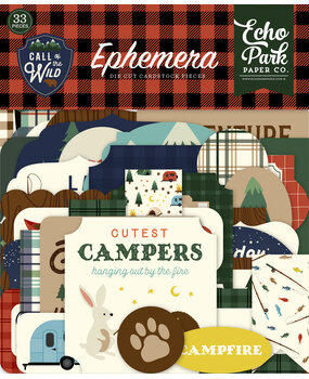 Echo Park Call Of The Wild Ephemera (COW281024) (OUTLET)