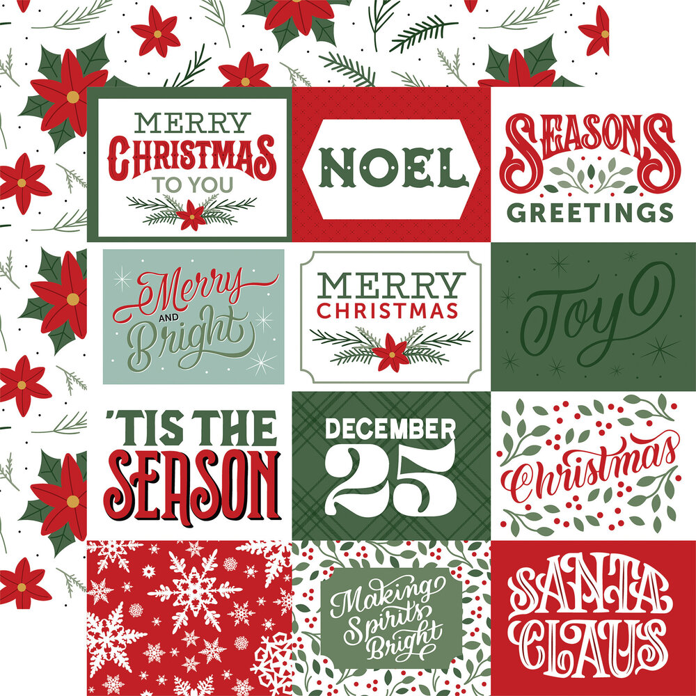 Echo Park Christmas Salutations No. 2 12x12 Inch Collection Kit (CSA289016) (OUTLET)