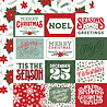 Echo Park Christmas Salutations No. 2 6x6 Inch Paper Pad (CSA289023) (OUTLET)