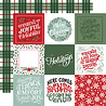 Echo Park Christmas Salutations No. 2 6x6 Inch Paper Pad (CSA289023) (OUTLET)