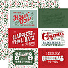 Echo Park Christmas Salutations No. 2 6x6 Inch Paper Pad (CSA289023) (OUTLET)