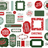 Echo Park Christmas Salutations No. 2 Ephemera (CSA289024) (OUTLET)