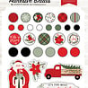 Echo Park Christmas Time Adhesive Brads (CT330020) (OUTLET)
