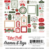 Echo Park Christmas Time Frames & Tags (CT330025) (OUTLET)