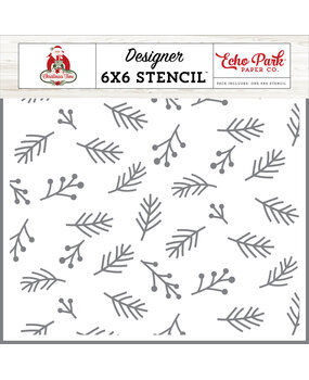 Echo Park Berries And Sprigs Stencil (CT330036) (OUTLET)
