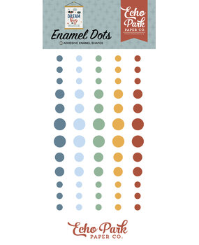 Echo Park Dream Big Little Boy Enamel Dots (DBB304028) (OUTLET)