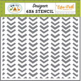 Echo Park T-Riffic Arrows Stencil (DM321035) (OUTLET)