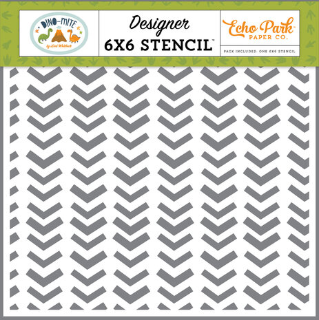 Echo Park T-Riffic Arrows Stencil (DM321035) (OUTLET)