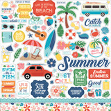 Echo Park Endless Summer 12x12 Inch Element Sticker (ES274014) (OUTLET)