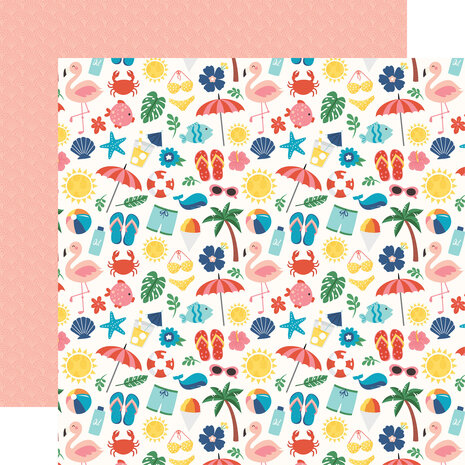 Echo Park Endless Summer 6x6 Inch Paper Pad (ES274023) (OUTLET)