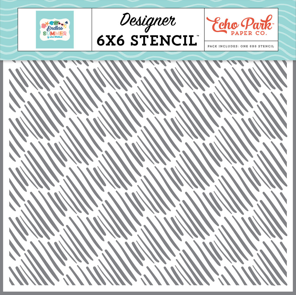 Echo Park Good Vibes Stencil (ES274034) (OUTLET)