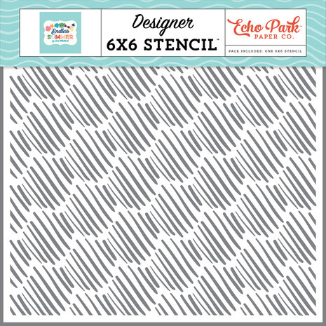 Echo Park Good Vibes Stencil (ES274034) (OUTLET)