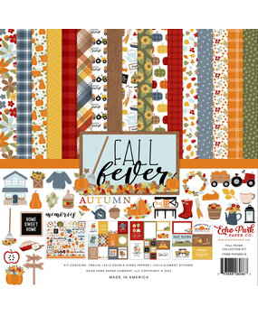 Echo Park Fall Fever 12x12 Inch Collection Kit (FAF285016) (OUTLET)