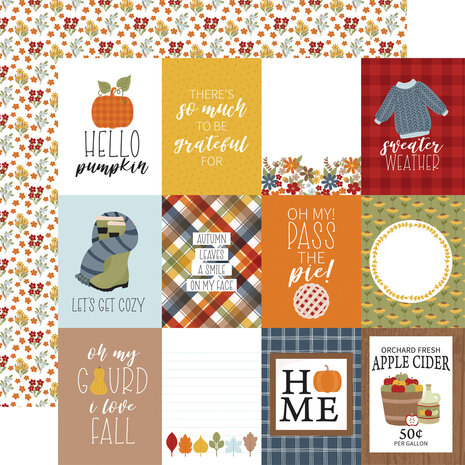 Echo Park Fall Fever 12x12 Inch Collection Kit (FAF285016) (OUTLET)