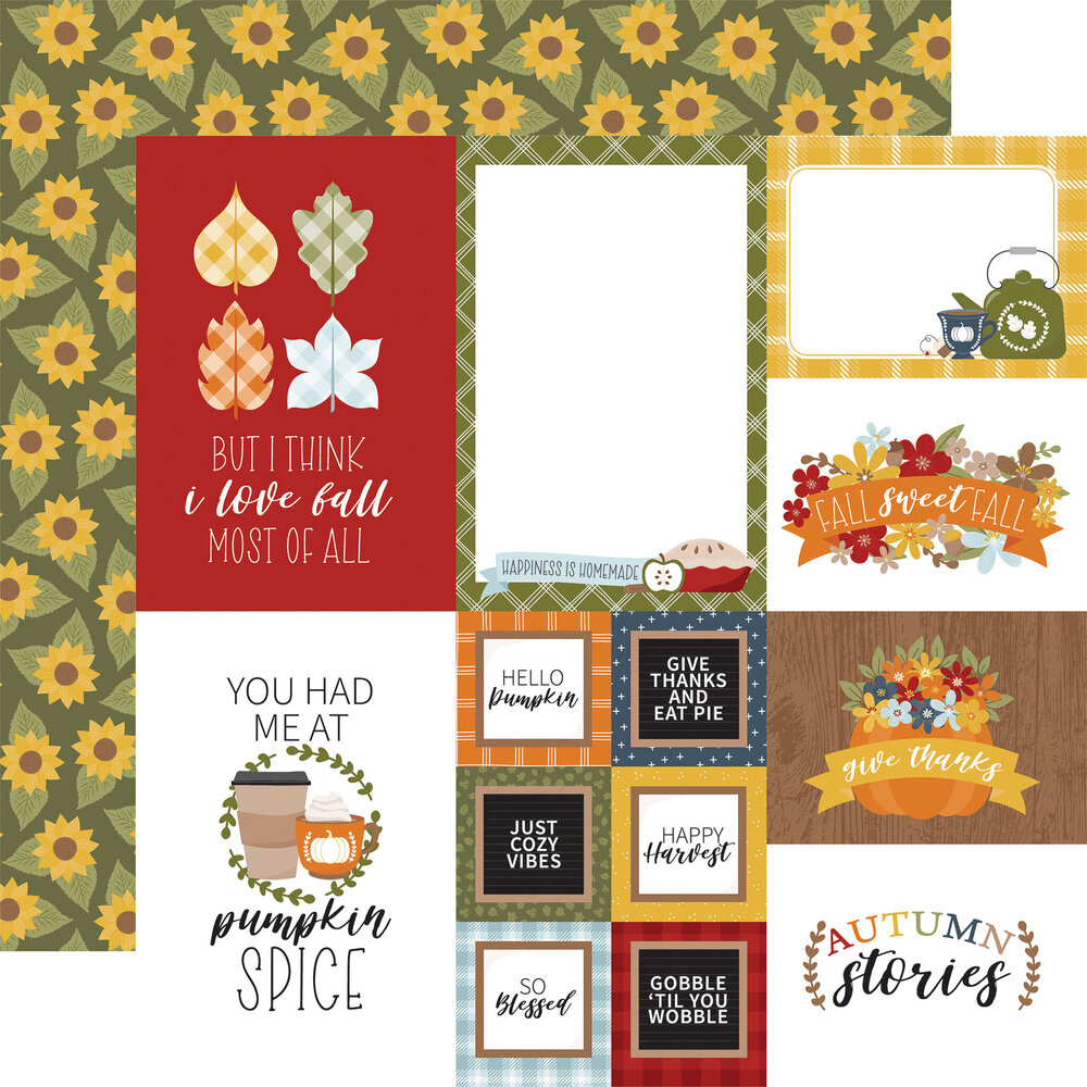Echo Park Fall Fever 12x12 Inch Collection Kit (FAF285016) (OUTLET)