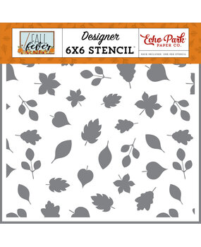 Echo Park Leaf Pile Stencil (FAF285033) (OUTLET)