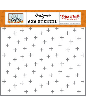 Echo Park Fall Patches Stencil (FAF285034) (OUTLET)