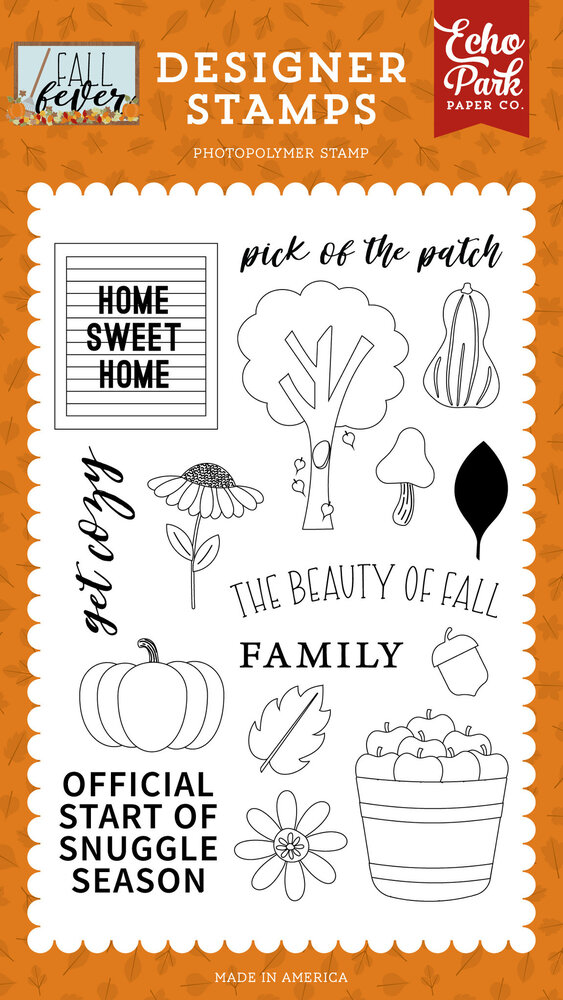 Echo Park Pick Of The Patch Clear Stamps (FAF285045) (OUTLET)