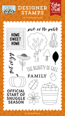Echo Park Pick Of The Patch Clear Stamps (FAF285045) (OUTLET)