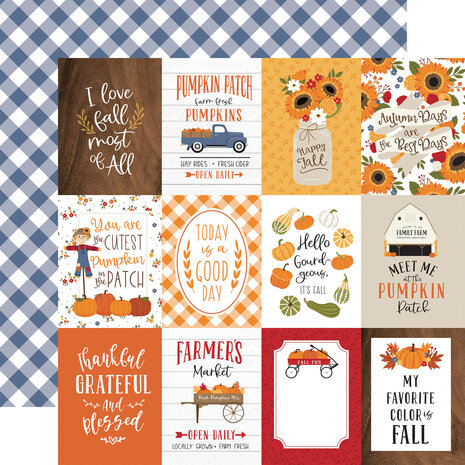 Echo Park Fall 12x12 Inch Collection Kit (FAL251016) (OUTLET)