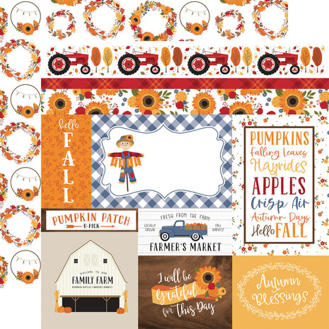 Echo Park Fall 12x12 Inch Collection Kit (FAL251016) (OUTLET)