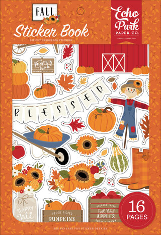 Echo Park Fall Sticker Book (FAL251029) (OUTLET)