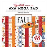 Echo Park Fall 6x6 Inch Cardmakers Mega Pad (FAL251031) (OUTLET)