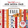 Echo Park Fall 6x6 Inch Cardmakers Mega Pad (FAL251031) (OUTLET)