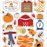 Echo Park Fall Puffy Stickers (FAL251066) (OUTLET)