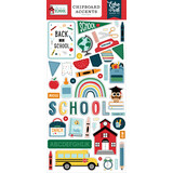 Echo Park First Day Of School Chipboard Accents (FDS276021) (OUTLET)