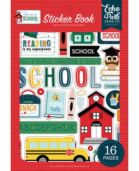 Echo Park First Day Of School Sticker Book (FDS276029) (OUTLET)