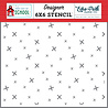 Echo Park A+ Stencil (FDS276033) (OUTLET)