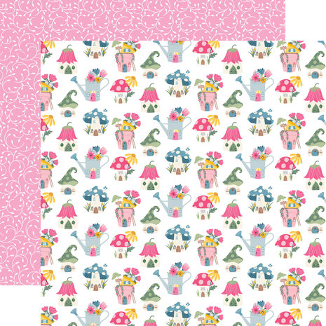 Echo Park Fairy Garden 6x6 Inch Paper Pad (FG338023) (OUTLET)