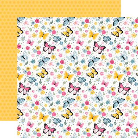 Echo Park Fairy Garden 6x6 Inch Paper Pad (FG338023) (OUTLET)