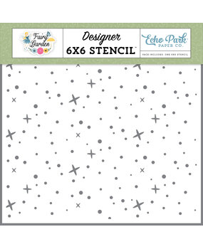 Echo Park Sparkle Wherever You Go Stencil (FG338033) (OUTLET)