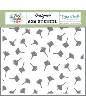 Echo Park Garden Breeze Stencil (FG338034) (OUTLET)