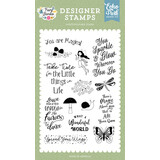 Echo Park Sparkle And Glow Designer Stamps (FG338043) (OUTLET)
