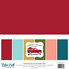 Echo Park Farmer's Market 12x12 Inch Coordinating Solids Paper Pack (FM248015) (OUTLET)