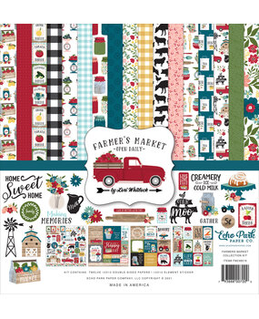 Echo Park Farmer's Market 12x12 Inch Collection Kit (FM248016) (OUTLET)