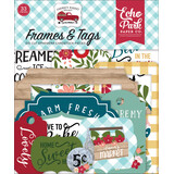 Echo Park Farmer's Market Frames & Tags (FM248025) (OUTLET)