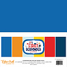 Echo Park First Responder 12x12 Inch Coordinating Solids Paper Pack (FR295015) (OUTLET)