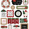 Echo Park Gnome For Christmas Chipboard Phrases (GFC290022) (OUTLET)
