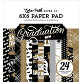 Echo Park Graduation 6x6 Inch Paper Pad (GR298023) (OUTLET)