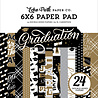 Echo Park Graduation 6x6 Inch Paper Pad (GR298023) (OUTLET)